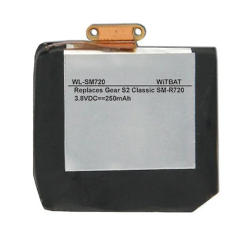 Eb-Br720abe Batterie Compatible Samsung Gear S2 Classic Sm-R720 Smartwatch