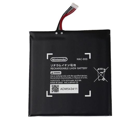 Compatible Avec La Batterie Hôte De La Console De Jeu Nintendo Switch Hac-003 Capacité 4310mah Batterie Hôte