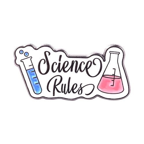 Broche En Émail D'art Scientifique Créatif, Tube À Essai, Microscope À Adn, Formule Chimique, Badge En Métal, Épinglettes Punk, Cadeau De Bijoux Chimiques