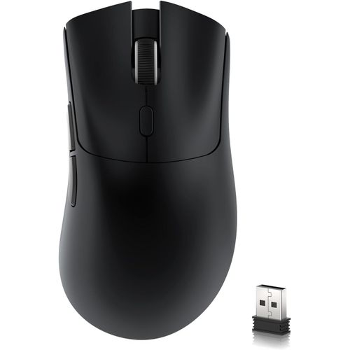 ¡Á Attack Shark R1 59 G Souris De Jeu Sans Fil L¿¿g¿¿re Tri-Mode, Connectivit¿¿ 2,4 Ghz/Bluetooth/Filaire, 5 Boutons Programmables, 6 Dpi R¿¿glables Jusqu'¿¿ 18 000, Pixart Paw3311-Noir
