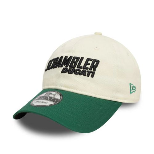 Casquette 9twenty Adjustable Ducati Motor Logo Scrambler Crème Taille Unique Adulte