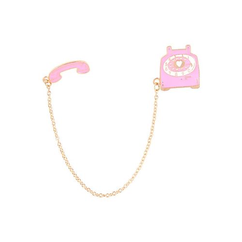 Jolink-Broche Drôle D'art De Tendance, Astronome, Grue, Enveloppe, Équation, Dinosaure, Corbeau, Spacvier, Ferry, Téléphone Rose, Extraterrestre, Épingles De Soleil, Bijoux
