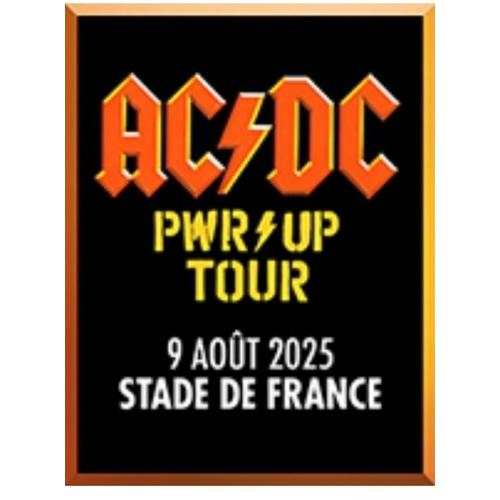 Vend 2 Places Concert Ac Dc Stade De France Le 9 Août 2025