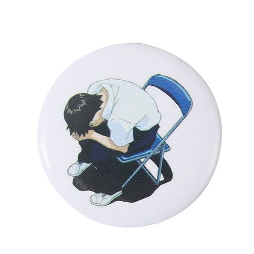 Broche En Fer Blanc Dessin Animé Grenouille Triste Garçon Livre Vélo Alphabet Étoile Porte-Bonheur Badge Vêtements Chapeau Accessoires Amusant Épingles À Revers Bijoux Cadeau