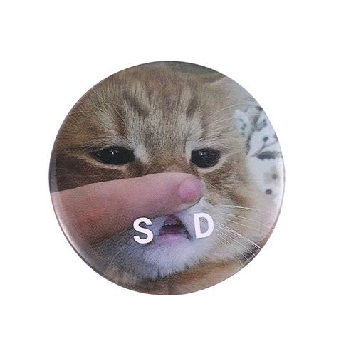Broche En Fer Blanc Dessin Animé Grenouille Triste Garçon Livre Vélo Alphabet Étoile Porte-Bonheur Badge Vêtements Chapeau Accessoires Amusant Épingles À Revers Bijoux Cadeau