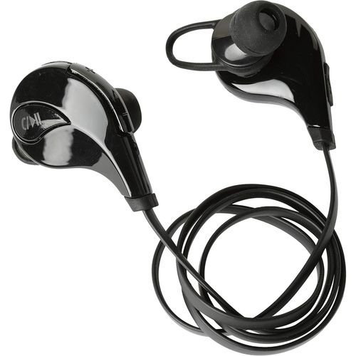 Ecouteurs Bluetooth Sport Pour Asus Zenfone Max Pro Smartphone Sans Fil Bouton Son Kit Main Libre Intra-Auriculaire Univer (Noir)