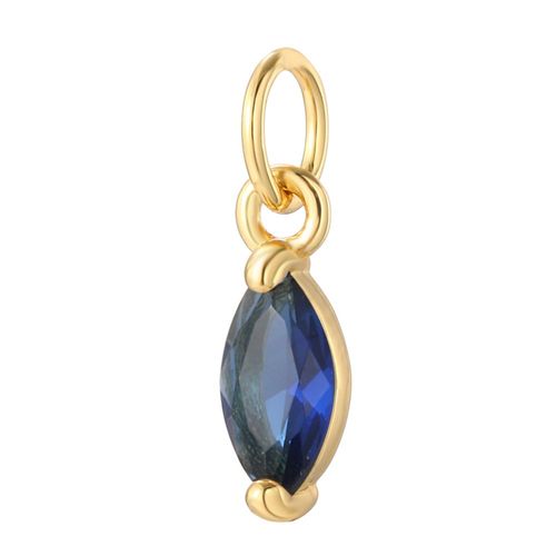 Breloques Goutte D'eau En Cristal Pour Bijoux, Pendentif En Or, Fournitures Exécutives, Bohème, Mignon, Rouge, Bleu, Vert, Document