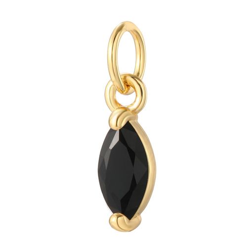 Breloques Goutte D'eau En Cristal Pour Bijoux, Pendentif En Or, Fournitures Exécutives, Bohème, Mignon, Rouge, Bleu, Vert, Document