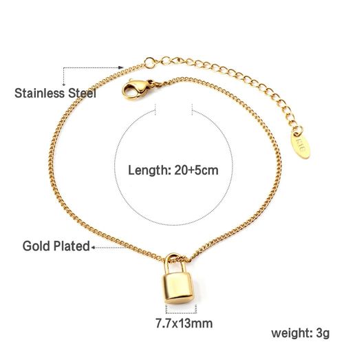 Luxusteel-Bracelets En Acier Inoxydable Plaqué Or 18 Carats Pour Femmes Et Filles, Carré Blanc, Cubique, Contredit, Luxe, Réglable, Nouveau, 2023