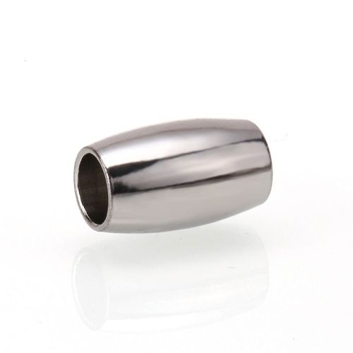 Perles De Logo Personnalisées Pour Bijoux, Acier Inoxydable, Grand Trou, Document Doré, Perles Noires, Bricolage, Bracelet De La Présidence, Vente En Gros Mitice