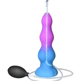 Gode R¿¿Aliste Avec Ventouse, Design ¿¿ Trois Boules, Simulation De P¿¿Nis En Silicone, ¿¿Tanche, Facile ¿¿ Nettoyer, Texture R¿¿Aliste, Design Ciel ¿¿Toil¿¿, Id¿¿Al Pour Le Plaisir Des Animaux