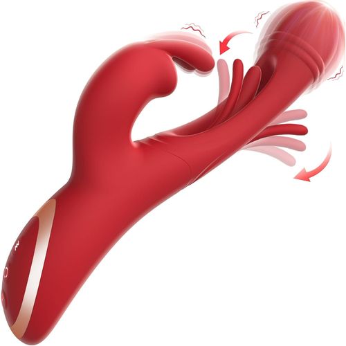 Godemichets Sextoyse Couple Plaisir, 3 In 1 Creux Battement Gode Xxl R¿¿Aliste Large Avec Mode 11 * 12 * 12 Godemich¿¿S, Plusieurs Points De Stimulation En M¿ºme Temps Dildo Jouet Sexualit¿¿ Couple