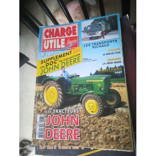 Charge Utile 167 De 2006 John Deere,Richaud,Taxis Citroen,Berliet Pcm,Hoinville,Dart,M800