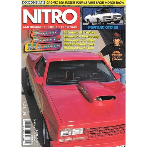 Nitro 177 De 1998 Pontiac Gto Convertible,Chevrolet El Camino,Camaro 67,Dodge Challenger Rt,Ford 32 Roadster
