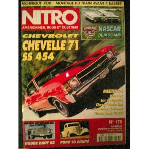 Nitro 176 De 1998 Chrysler 300m,Chevy Intimidator,Dodge Dart 440 Coupe,Ford Ranchero Custom,Chevelle Ss 454,Nascar Story,Ford 33 Coupe