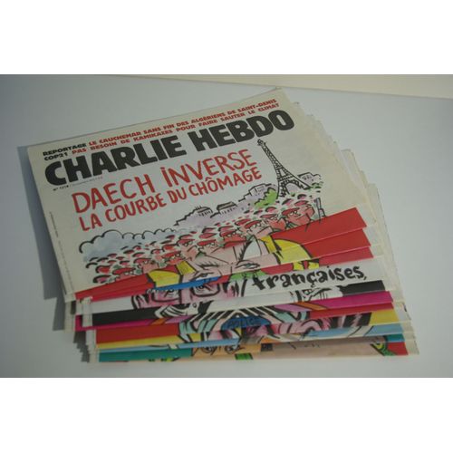 Charlie-Hebdo : 12 N° (1218 À 1230, Sauf 1220)