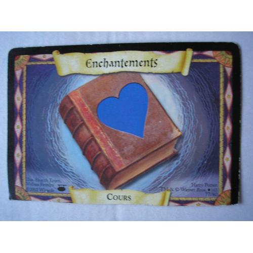 Carte Harry Potter - Trading Card Game-  Enchantements Cours