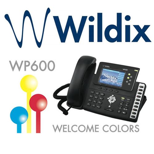 VoIP WP600 - Le téléphone IP WIldix pour les réceptions et gestion de gros flux