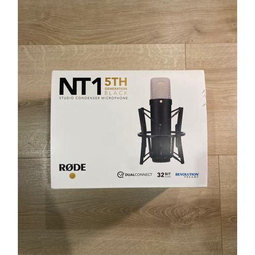 Microphone RØDE NT1 (5ème génération en noir)