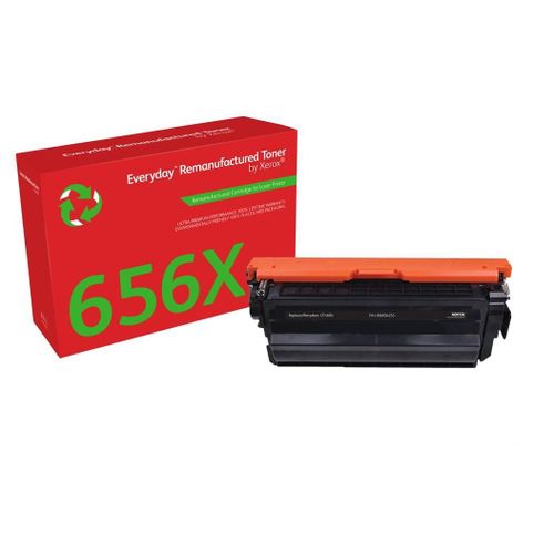 Xerox - À rendement élevé - noir - compatible - cartouche de toner (alternative pour : HP CF460X) - pour HP Color LaserJet Enterprise M652dn, M652n, M653dh, M653dn, M653x