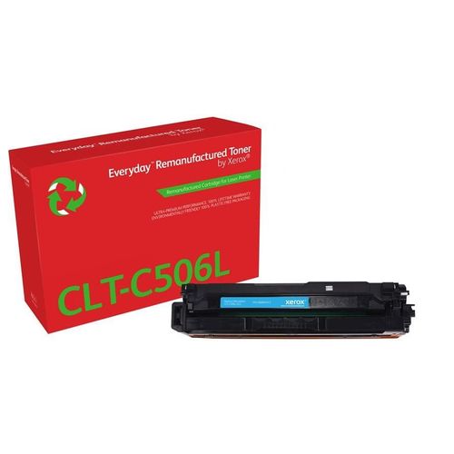 Xerox - À rendement élevé - cyan - compatible - cartouche de toner (alternative pour : Samsung CLT-C506L) - pour Samsung CLP-680DW, CLP-680ND, CLX-6260FD, CLX-6260FR, CLX-6260FW, CLX-6260ND