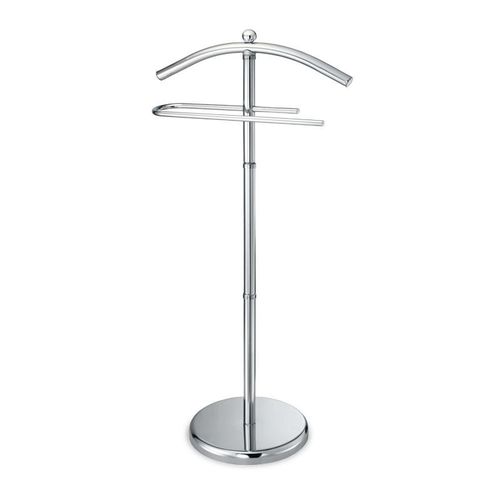 Paris Prix - Valet De Chambre En Métal "nuit" 109cm Argent