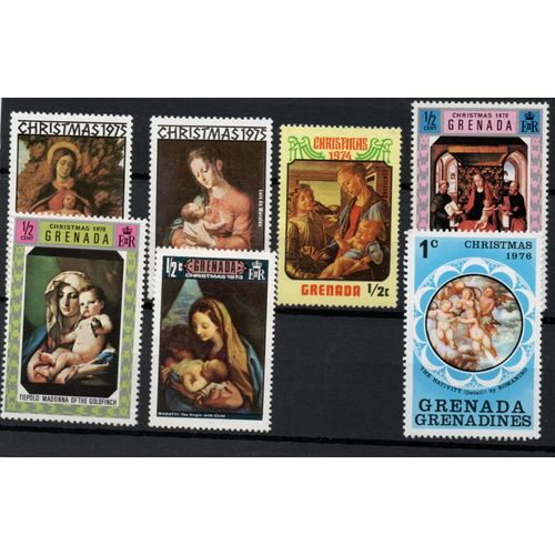 Grenade Timbres De Noël