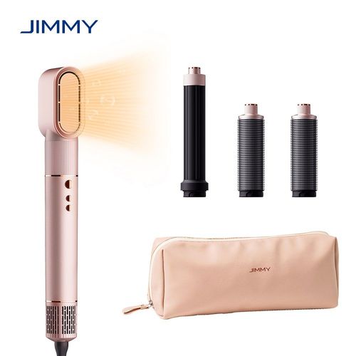 Jimmy Hf9 3 En 1 Multi-Hair Styler Avec Séchage Rapide, Bouclage Et Bouclage, Trois Modes Réglables, ?68 Db Faible Bruit, Avec Câble De 1,8 M - Champagne
