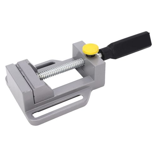 Mini-étau pour perceuse à colonne en alliage d'aluminium - Étau d'établi plat compact