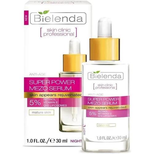 Sérum Anti-Rides - Bielenda - Skin Clinic Professional - 30 Ml - Rétinol - Vitamine E - Peaux Matures 