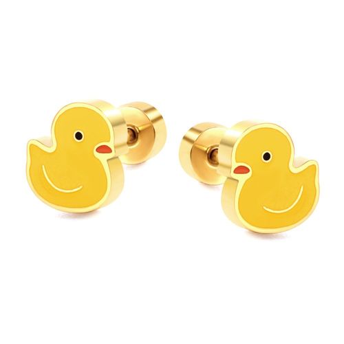 Luxusteel-Boucles D'oreilles Pendantes Animaux Pour Bol, Jolies Boucles D'oreilles Pendantes, Acier Inoxydable, Anti-Allergie, Lapin, Penecoldog, Bff, Bijoux Cadeaux