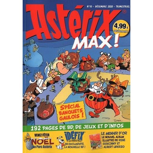 Asterix Max 10 Special Banquets Gaulois