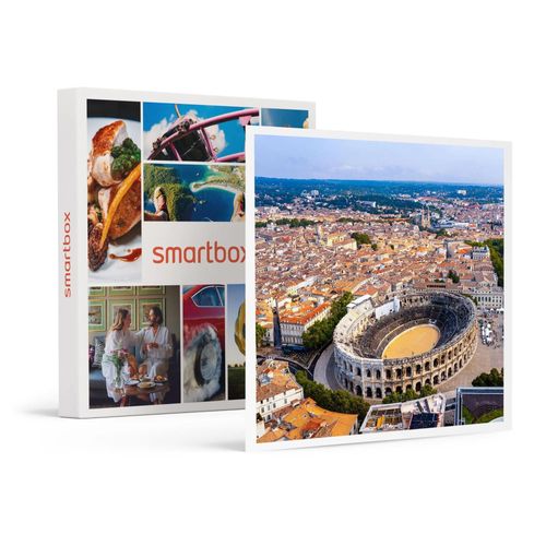 Vol En Hélicoptère De 20 Min Au-Dessus De Nîmes Et Du Pont Du Gard - Smartbox - Coffret Cadeau Sport & Aventure