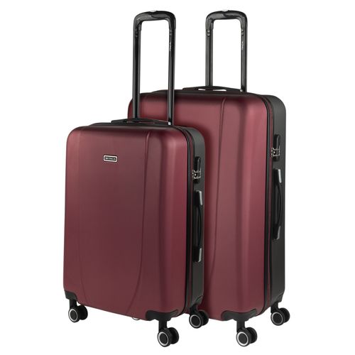 Set De Valises Rigides 4 Roulettes Trolley ABS. Résistantes Et Légères. Poignée, 2 Anses Et 4 Roues. Cadenas. Moyenne Et Grande XL. 71116