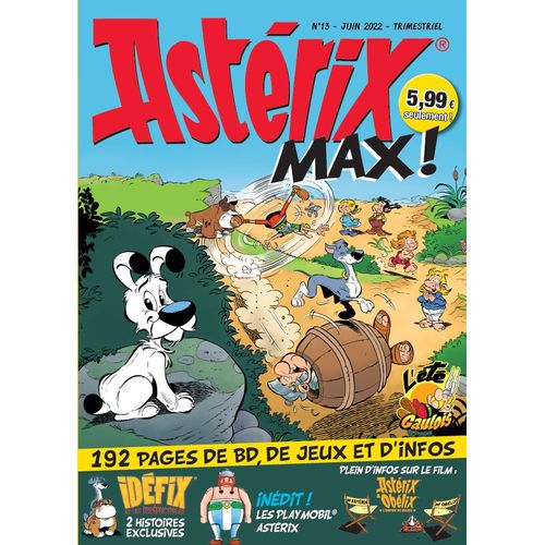 Asterix Max 13 L'ete Gaulois Juin 2022