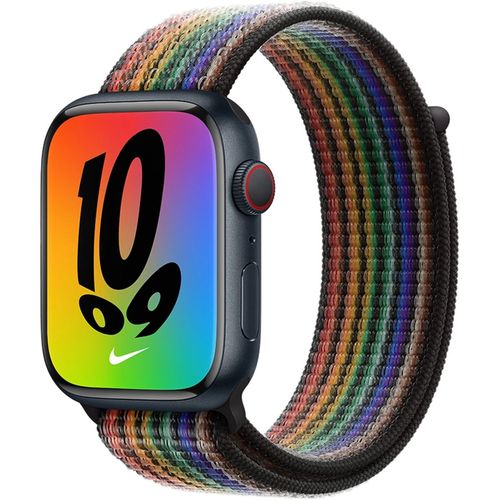 Nike Sport Loop Bracelet Watch Series 1-10 / Se / Ultra (2) 42/44/45/46/49 Mm Pride Edition