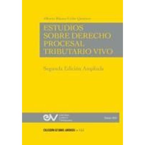 Estudios De Derecho Procesal Tributario Vivo, Segunda Edición