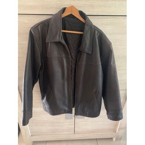 Blouson Cuir Homme