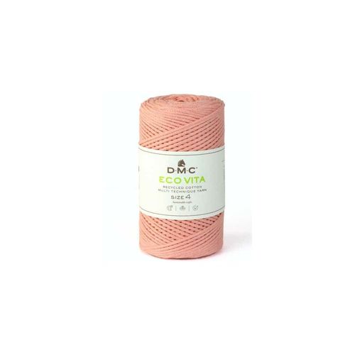 Coton Recyclé Macramé Eco Vita 4 (250gr) ! - Dmc - Certifié Oeko-Tex 59 Rose