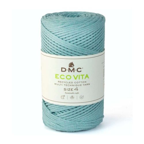 Coton Recyclé Macramé Eco Vita 4 (250gr) ! - Dmc - Certifié Oeko-Tex 83 Jade