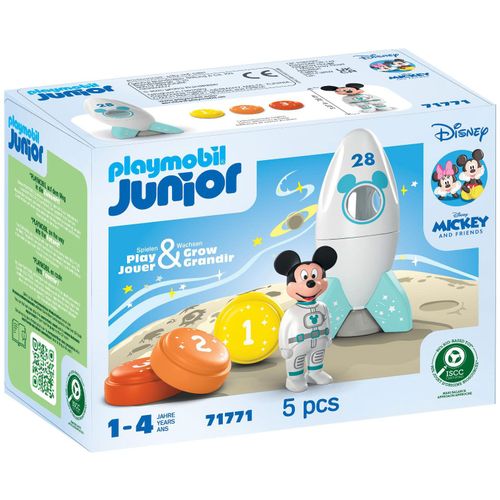 Playmobil Junior 71771 - Mickey avec sa fusée