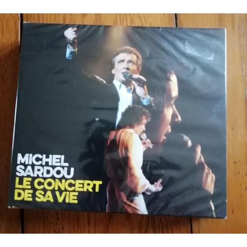 Coffret 3x Cd Michel Sardou " Le Concert De Sa Vie " 43 Titres + 3 Titres Bonus ,2021