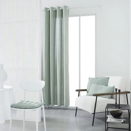 Rideau A Oeillets - Today - 140x240cm - 100% Coton - Celadon