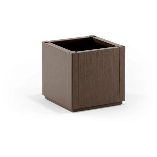 Bac A Fleur - Ethica - Taupe - Carré - 38 L - Stefanplast
