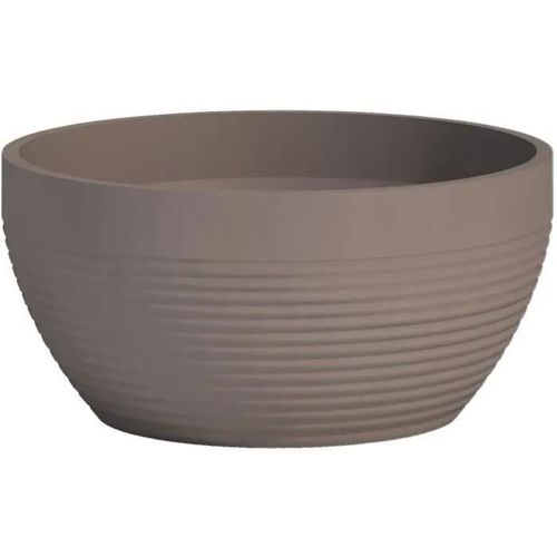 Coupe - Garden Id - Green Care Impact Taupe - 35 X 16 Cm - Garanti 10ans - 100% Recyclé - Uv/Gel Résistant