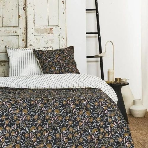 Parure De Lit Today - Housse De Couette 220x240 + 2 Taies D Oreiller 63x63 - 100% Coton 57 Fils - Marigold Indies