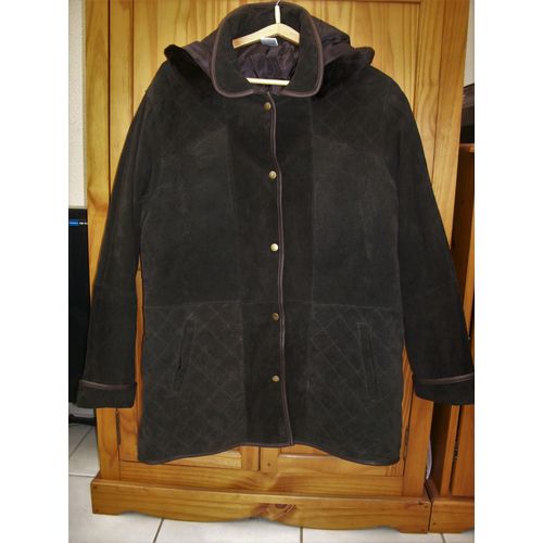 Manteau À Capuche Damart Femme Taille L Neuf
