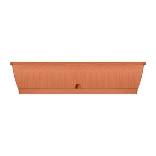 Jardiniere - Garden Id Terraflor - Terra 80 Cm - Solidité - Réserve D'eau - Recyclé & 100% Recyclable - Volume Pour Plantes.