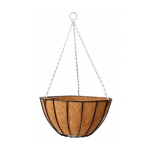 Panier A Pendre Avec Coco - Garden Id - English - Ø30 H19 Cm - Style Élégant - Installation Facile