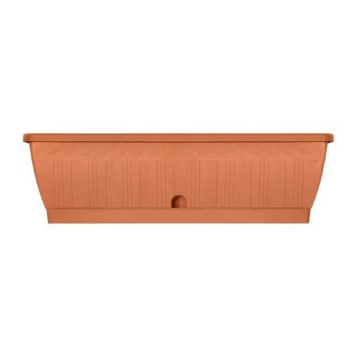Jardiniere - Garden Id Terraflor - Terra 60 Cm - Solidité - Réserve D'eau - Recyclé & 100% Recyclable - Volume Pour Plantes.